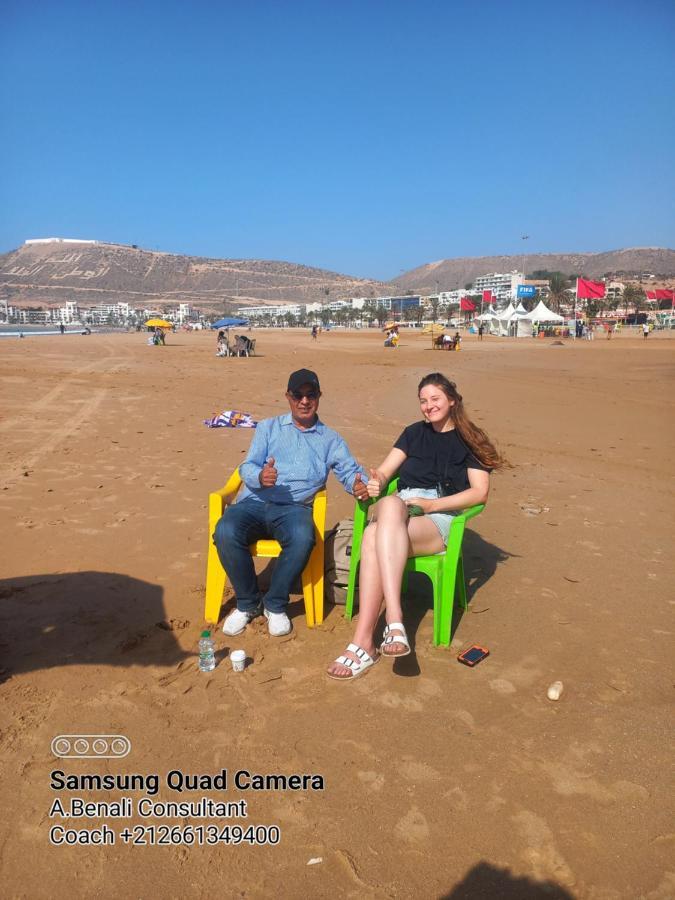Chambre Chez L'Habitant Avec Famille Agadir Zewnętrze zdjęcie